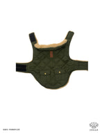 Dog body warmer jacket - Green Khaki