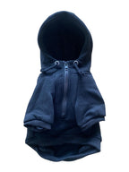 Dog jumper with hood - Black