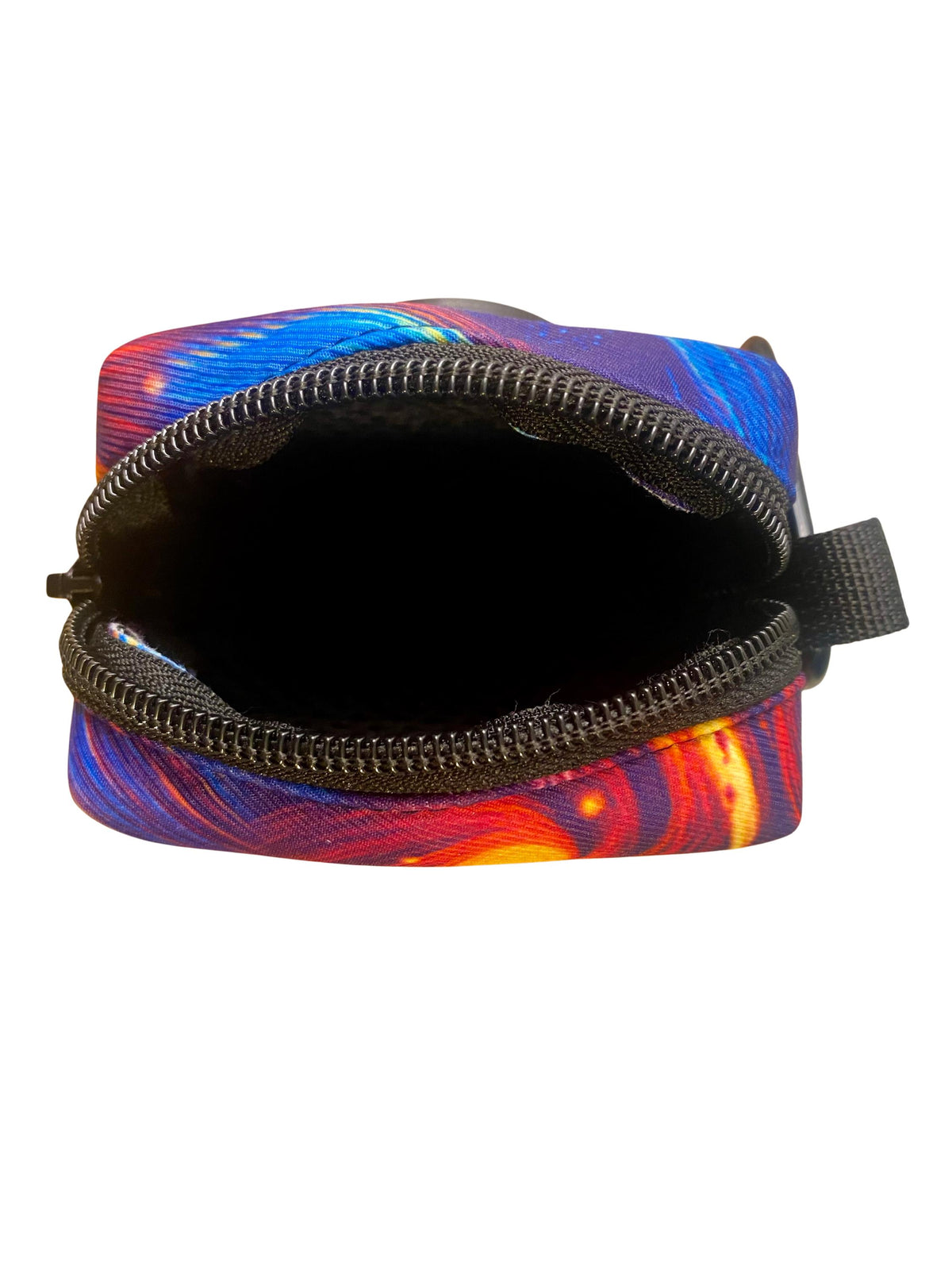 Dog Poo Bag Holder Waste Dispenser - Cosmic blue print