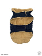 Dog body warmer jacket - BLUE