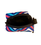 Dog Poo Bag Holder Waste Dispenser - Geometric stripe