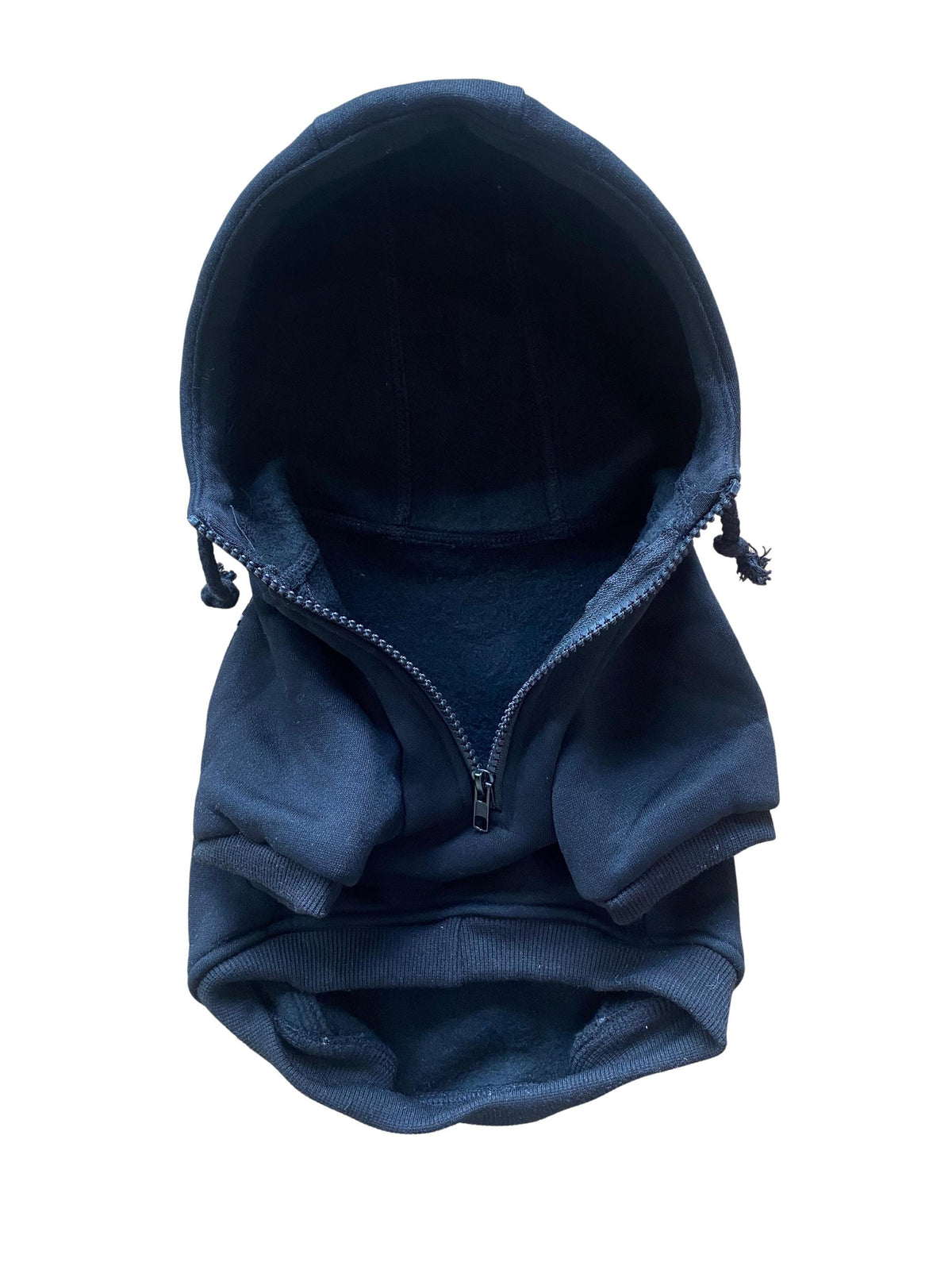 Dog jumper with hood - Black