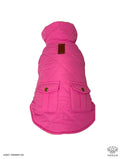 Dog body warmer jacket - Pink